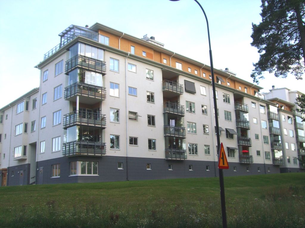 Vy fr&aring;n Kompanigatan, av Rolf Hultman